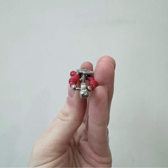 Lilla Rose Flexi Clip Red Football XS - Picture 4 of 6